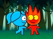 Red boy and Blue Girl Forest Adventure